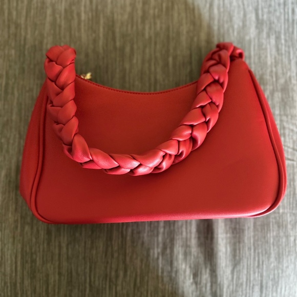 Red Hobo Style Bag - Picture 1 of 4